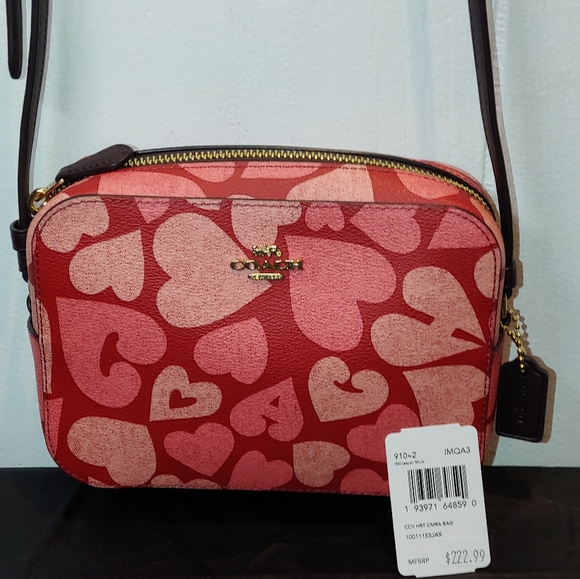 COACH Hearts Mini Camera Bag Style #91042 - Picture 7 of 7